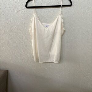 PETAL + PUP Silky Cream Colored Tank